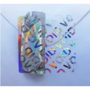<b>Originalsiegel<br>3D-Hologramm</b> <br>Seriennummer: <b>nein</b> <br>Rückstände: <b>ja</b> <br>25x25mm – silber <br><b>ab 105 Stück</b> - Zweites Bild