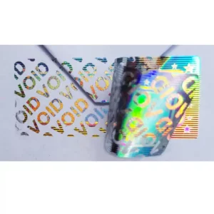 <b>Originalsiegel <br>3D-Hologramm</b> <br>Seriennummer: <b>ja</b> <br>Rückstände: <b>ja</b> <br>46x20mm – silber <br><b>ab 60 Stück</b> - Zweites Bild