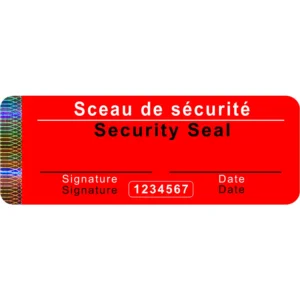 Sceau de sécurité